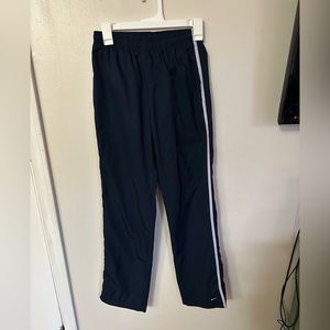 Nike navy track pants